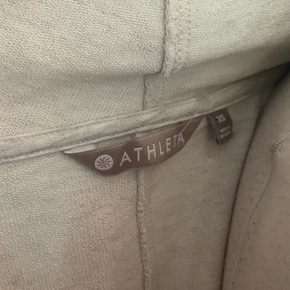 Athleta gray open cardigan sz- xs - Picture 4 of 5